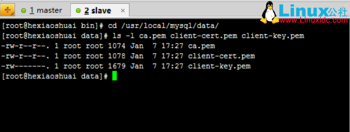 CentOS 7.2 下 MySQL5.7.13 安装和基于 SSL 加密的主从复制