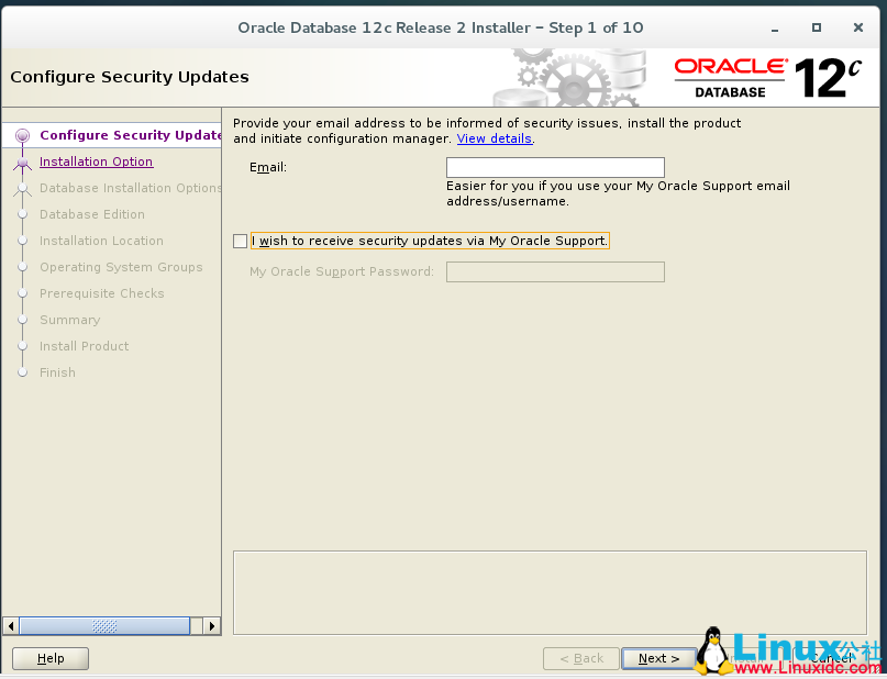 CentOS 7 安装 Oracle 12c 图文详解