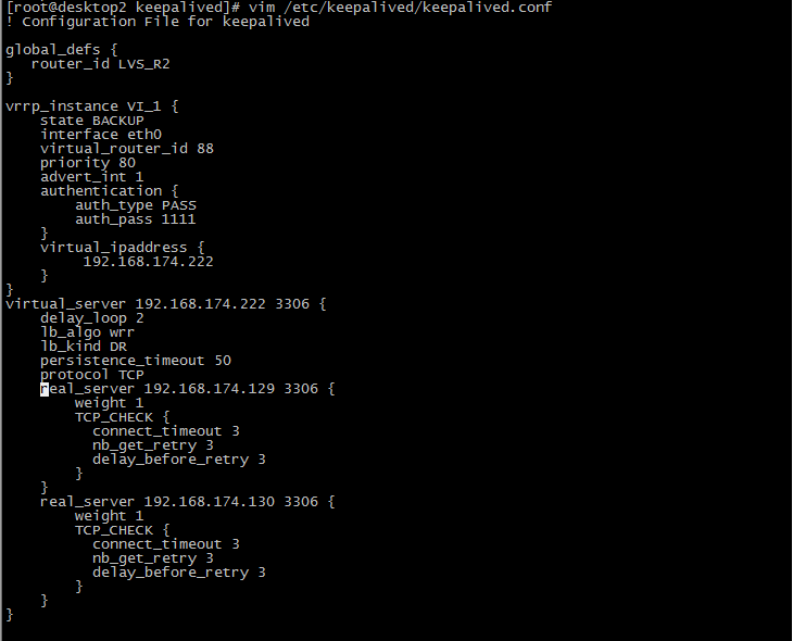 MySQL 主从备份和主主备份配置 +Keepalived+MySQL 读写分离