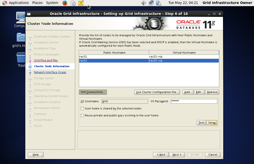 以 CentOS 6.8 系统为例部署 Oracle 11g RAC 和 DNS 配置 以 CentOS 6.8 系统为例部署 Oracle 11g RAC 和 DNS 配置