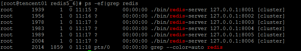 Redis 集群以及自动故障转移测试
