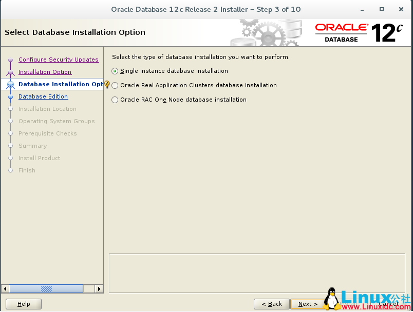 CentOS 7 安装 Oracle 12c 图文详解