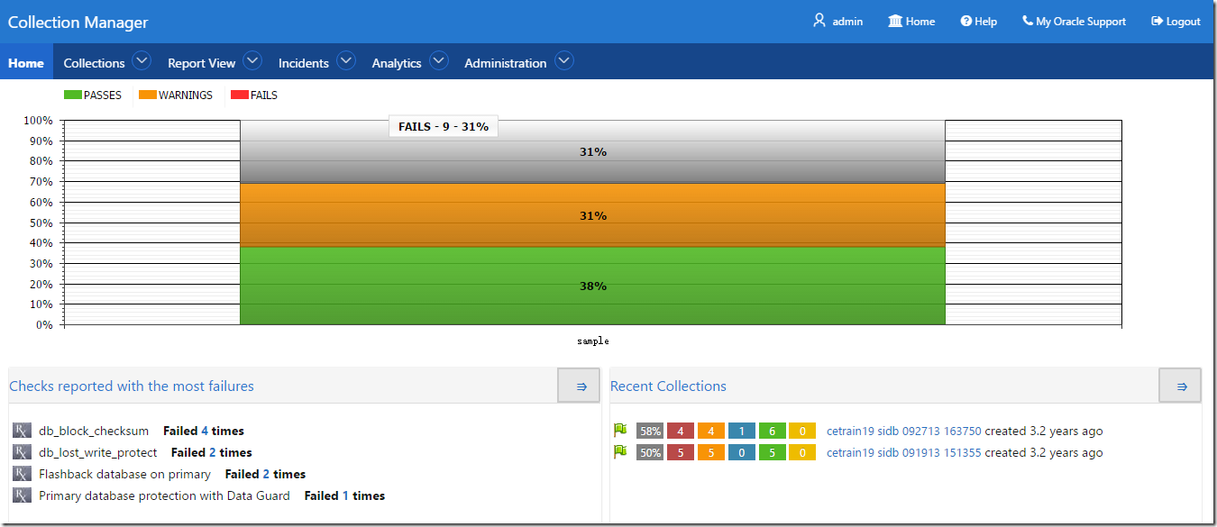 使用 Oracle 官方巡检工具 ORAchk 巡检数据库