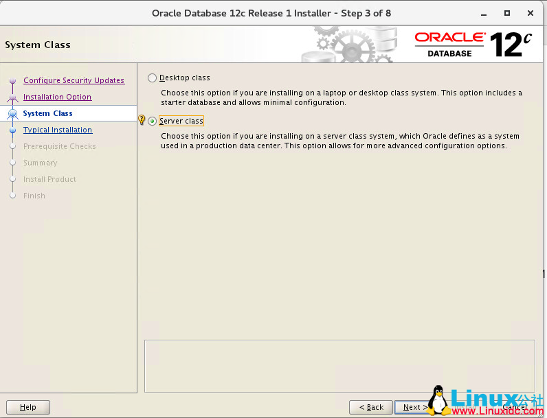 Oracle Linux 7.4 安装 Oracle 12C