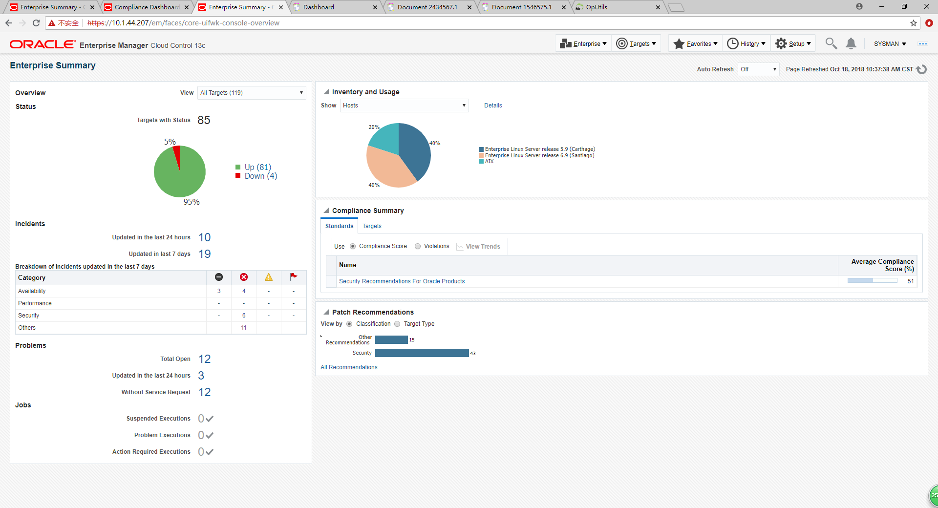 OEMCC13.2 添加监控目标 OEMCC13.2 添加监控目标