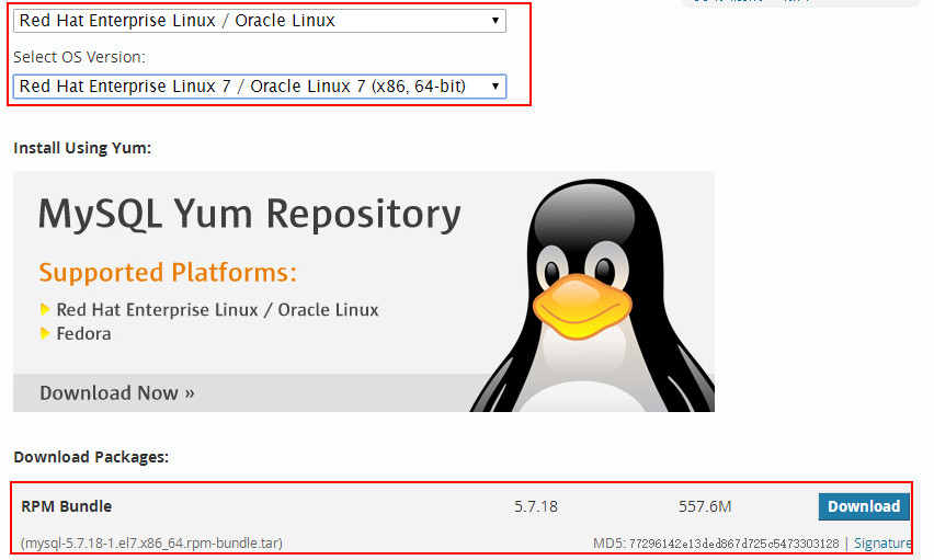 CentOS 7.3.1611 下 rpm 方式安装 MySQL 5.7.18 教程