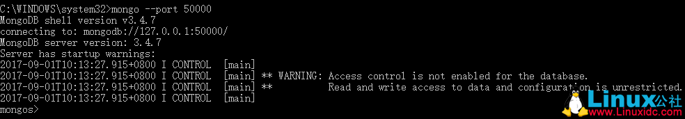 MongoDB 3.4 分片 由副本集组成