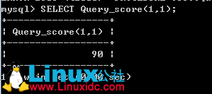 MySQL 中的存储过程和函数 