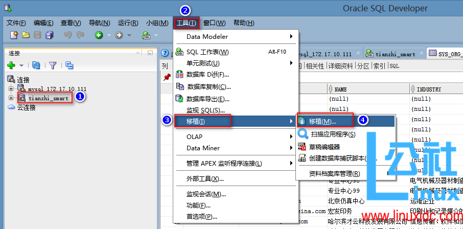 MySQL 数据库迁移至 Oracle 数据库