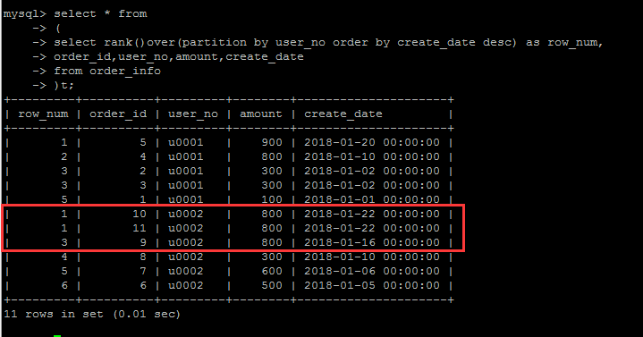 MySQL 8.0 新增 SQL 语法对窗口函数和 CTE 的支持 MySQL 8.0 新增 SQL 语法对窗口函数和 CTE 的支持