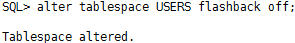 Oracle 闪回技术之闪回数据库
