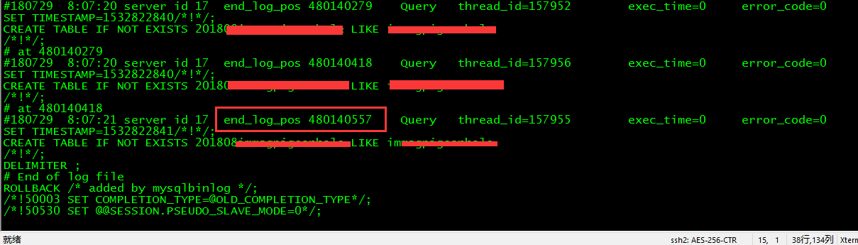 Last_IO_Error: Got fatal error 1236 from master when reading data from binary log