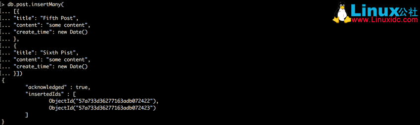 MongoDB 的 CRUD 操作简析 MongoDB 的 CRUD 操作简析