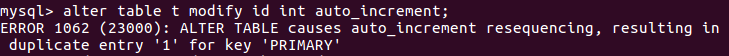 MySQL 中主键为 0 和主键自排约束的关系 MySQL 中主键为 0 和主键自排约束的关系