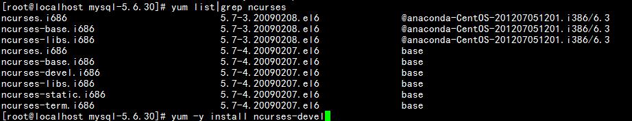 Linux 下源码安装 MySQL5.6.30