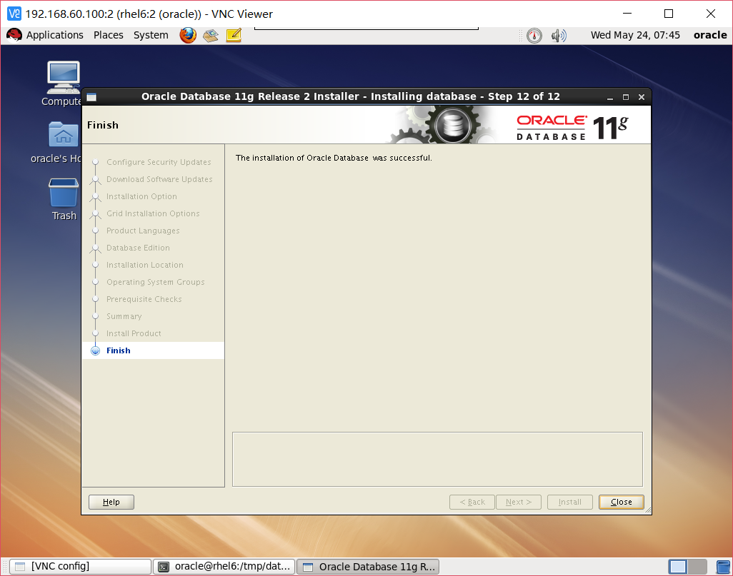 RHEL6.5 安装 Oracle 11g + udev + ASM 安装部署详解