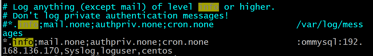 通过 LogAnalyzer 展示数据库中的日志