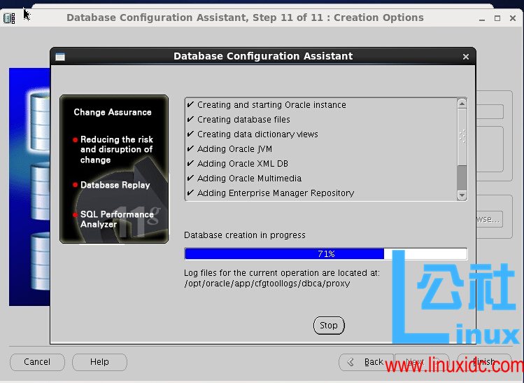 Oracle 11g R2 RAC DBCA 新建实例报错解决