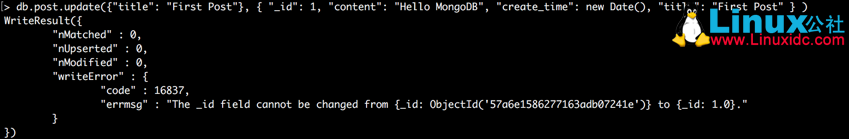 MongoDB 的 CRUD 操作简析 MongoDB 的 CRUD 操作简析