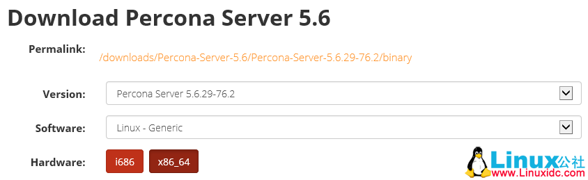 二进制 tar 包方式安装 Percona Server