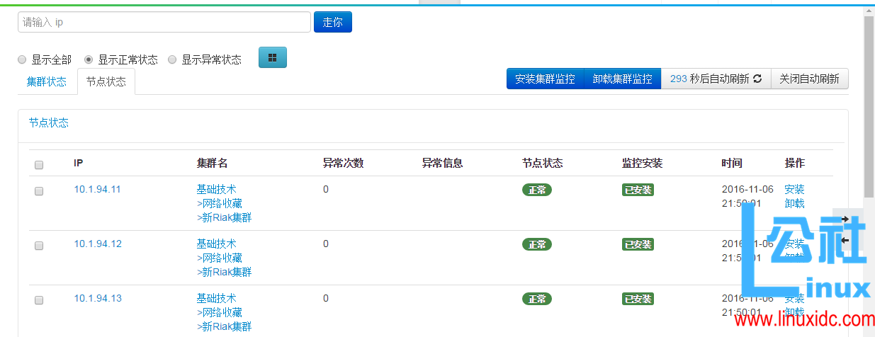 Riak 集群监控详解