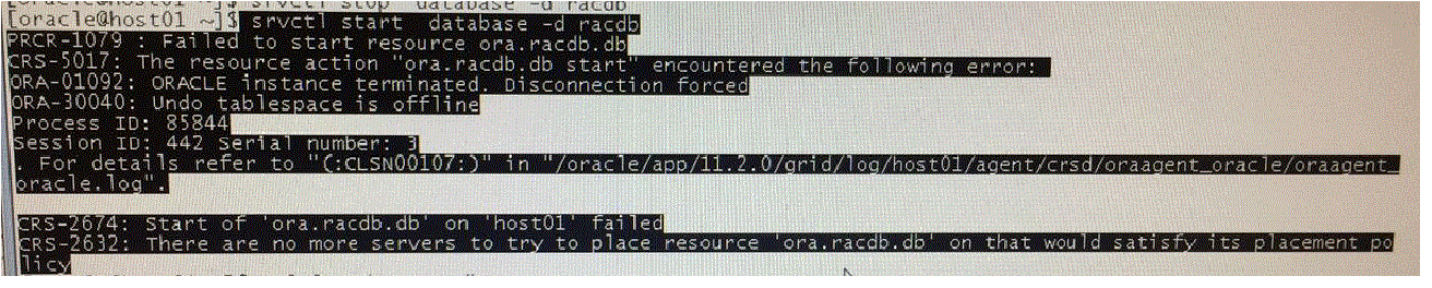 undo 表空间爆满解决方法