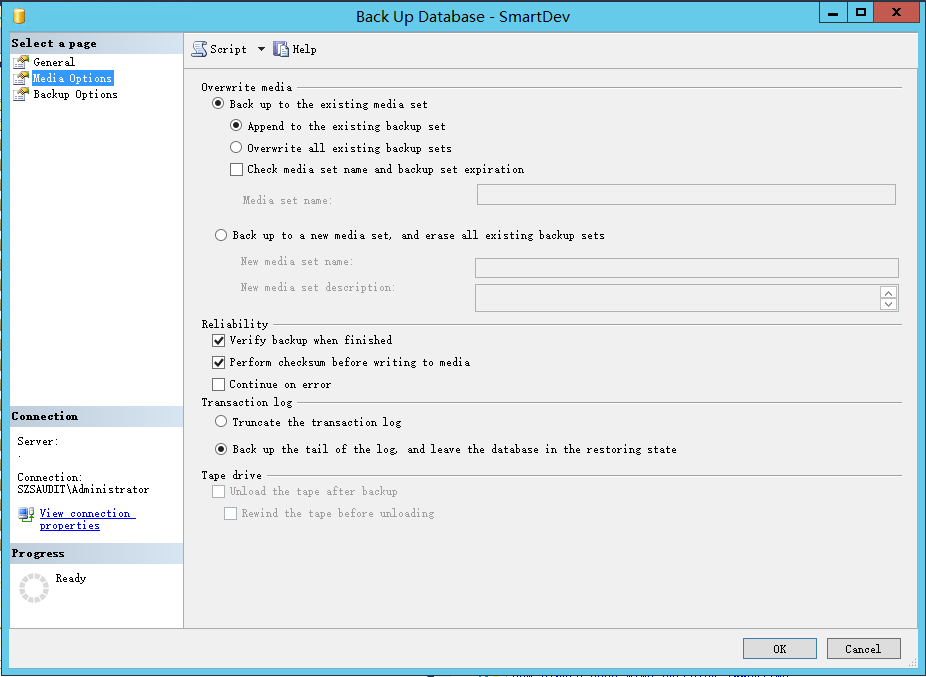 用备份事务日志尾部来还原 MSSQL 数据库误操作