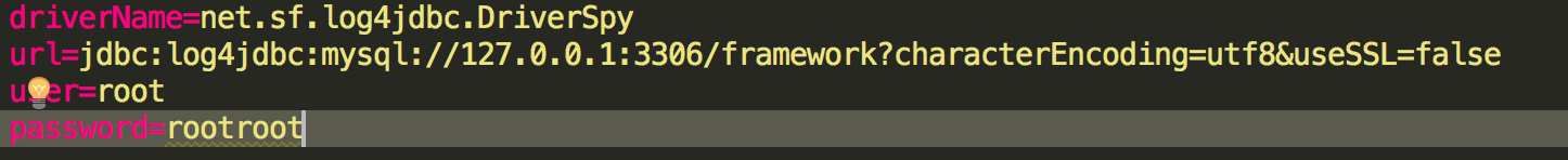 log4jdbc 打印完整 SQL