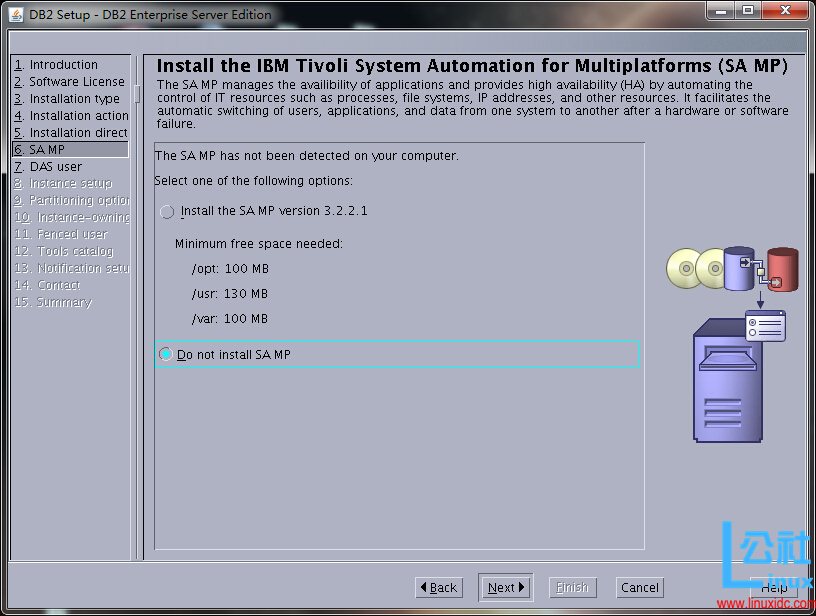 RHEL5 下安装 DB2 V9.7 数据库