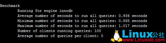 MySQL 基准测试工具 MySQLSlap 使用实例