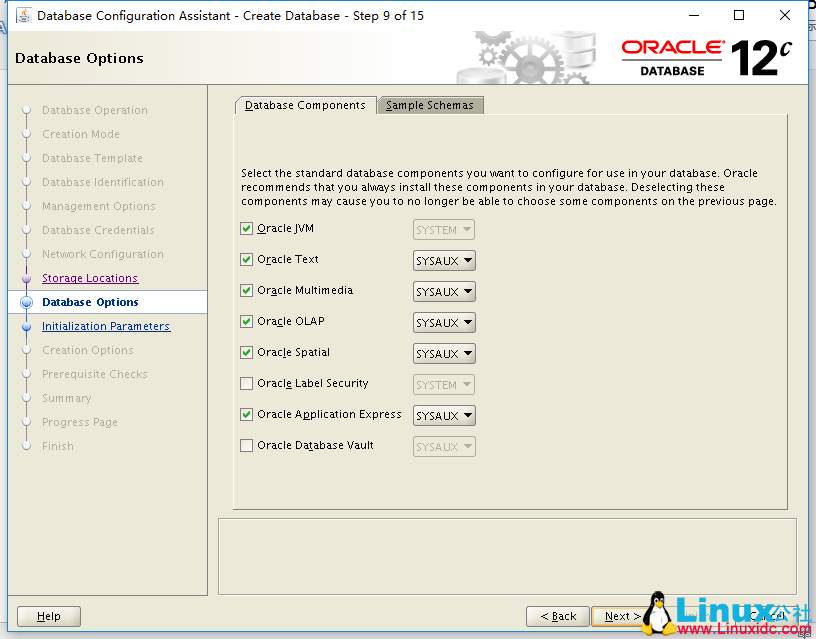 Red Hat Enterprise Linux 7.2 安装 Oracle 12c