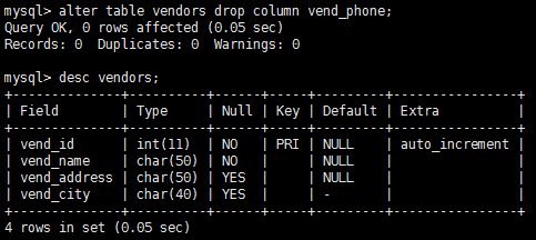 MySQL 基础学习总结 