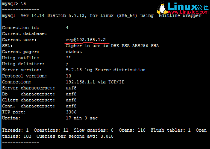 CentOS 7.2 下 MySQL5.7.13 安装和基于 SSL 加密的主从复制