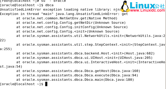 Red Hat Linux 6.4 安装 Oracle 10g 及问题解决