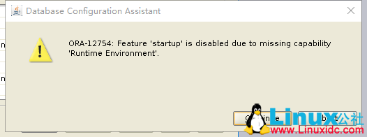 Oracle 18C 建库提示 ORA-12754 错误解决方案 Oracle 18C 建库提示 ORA-12754 错误解决方案