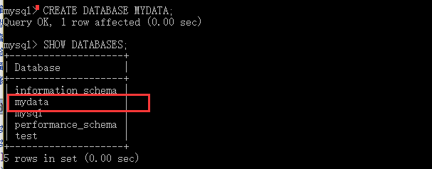 MySQL 基础操作之对数据库和表的增删改查