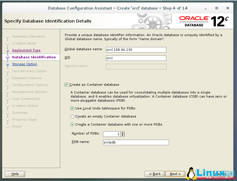 CentOS 7 安装 Oracle 12c 图文详解