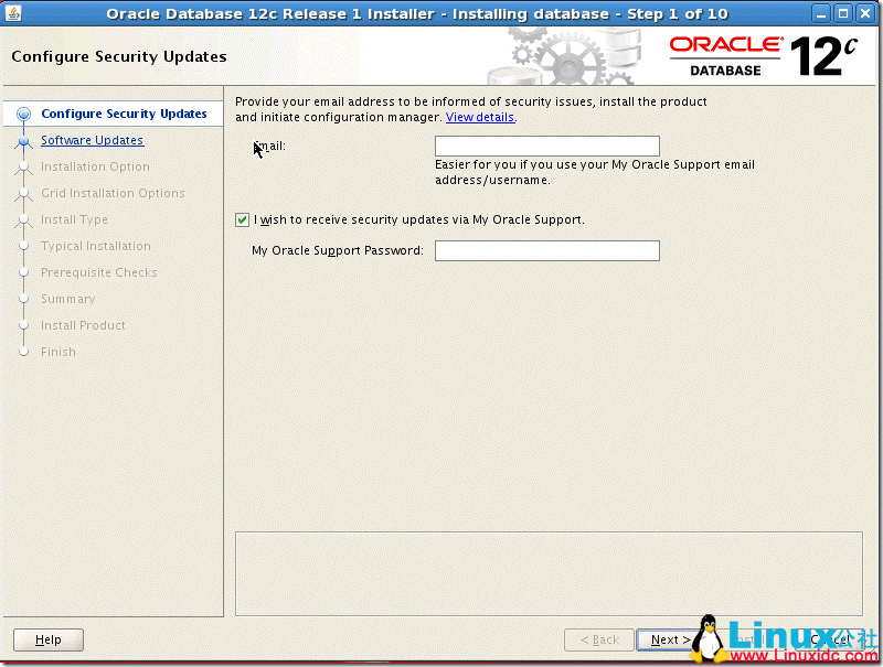 Linux 系统安装 Oracle Database 12c 图文详解教程
