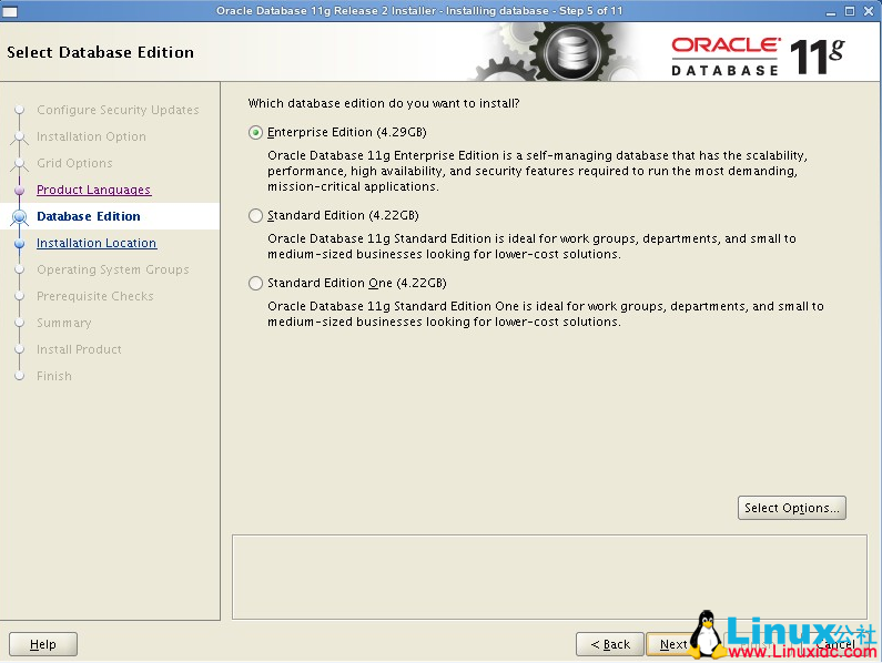 Linux 安装 Oracle 11g R2 Linux 安装 Oracle 11g R2
