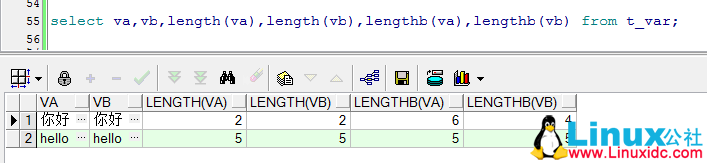 Oracle 字符与字节的整理