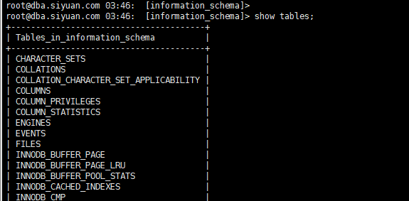 MySQL 8.0 四个默认数据库分析