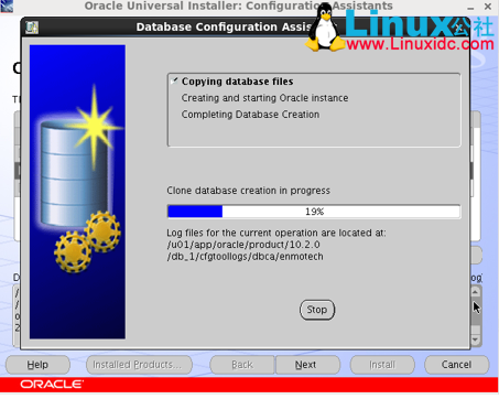 Red Hat Linux 6.4 安装 Oracle 10g 及问题解决