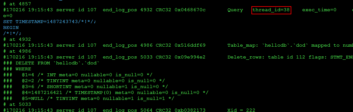 MySQL audit 访问日志记录