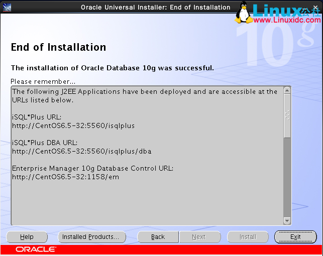 CentOS 6.6_x64 安装 Oracle 10g 图文详解 CentOS 6.6_x64 安装 Oracle 10g 图文详解