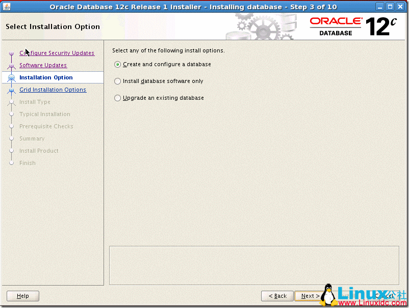 Linux 系统安装 Oracle Database 12c 图文详解教程