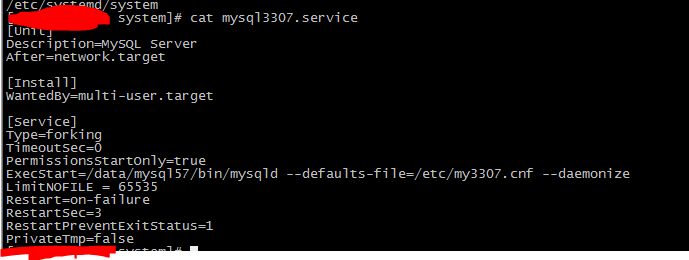 通过 systemctl 管理 mysqld 服务 通过 systemctl 管理 mysqld 服务