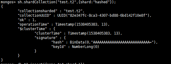 MongoDB 集群架构之分片架构