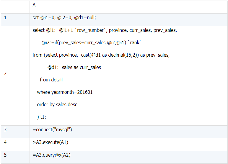 用简单程序协助 MySQL 实现窗口函数 用简单程序协助 MySQL 实现窗口函数