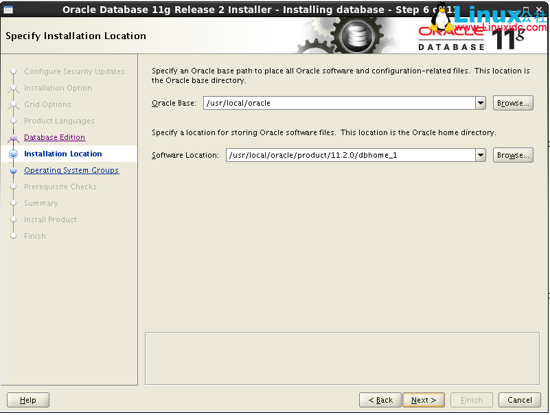 Linux 上 Oracle 11g 单实例安装详解