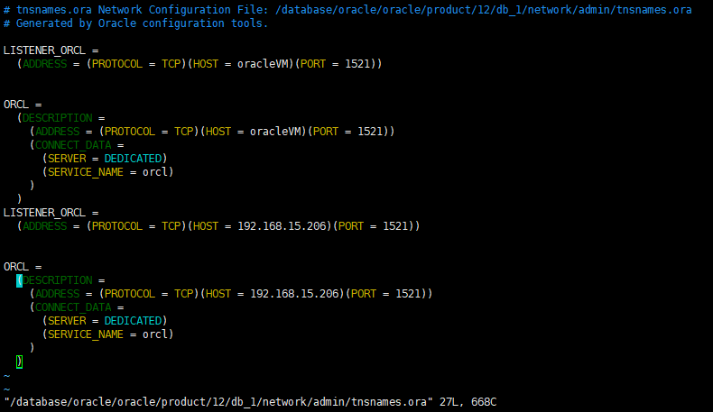 CentOS 7 下 Oracle 12C 无图形界面静默安装